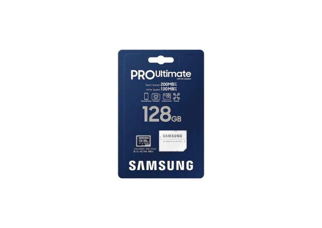SAMSUNG PRO Ultimate MicroSDXC Card 128GB U3 MB-MY128SA 