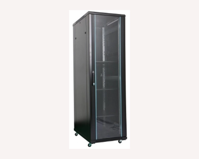 MAXPRO LINE Rack orman samostojeći, 32U, 600x600, staklena vrata (pakovanje od 3 kutije) 