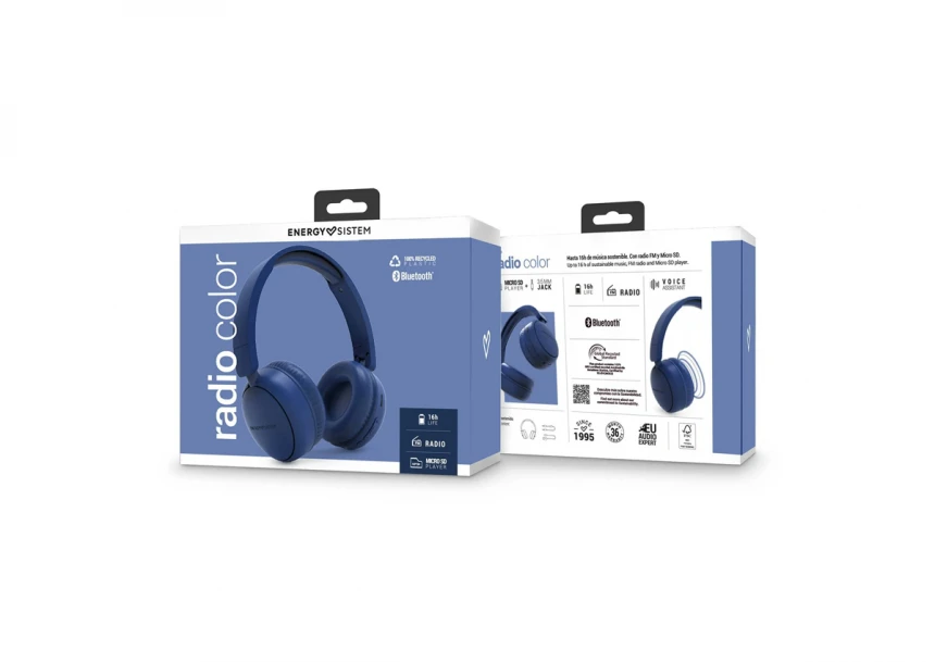 ENERGY SISTEM Radio Color Indigo wireless slušalice plave 