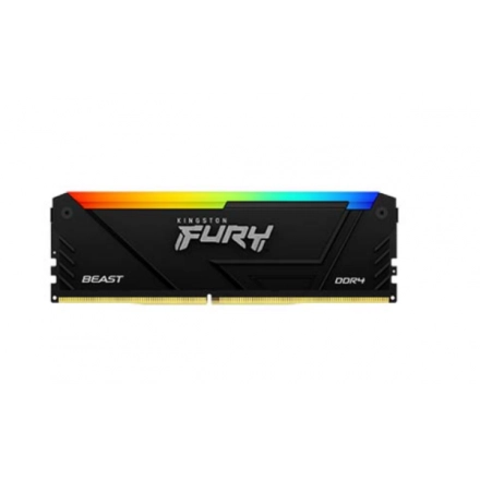 RAM DDR4 16GB 3200MHz Kingston FURY BEAST RGB KF432C16BB2A/16
