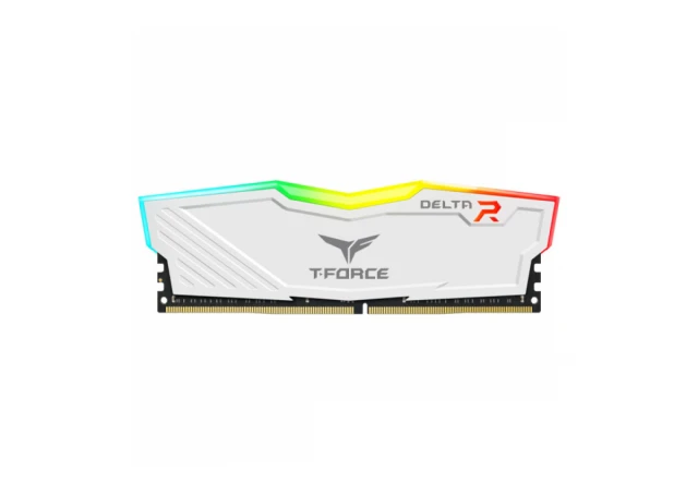 RAM DDR4 8GB TeamGroup DELTA RGB 3200MHz CL16 TF4D48G3200HC16F01 White