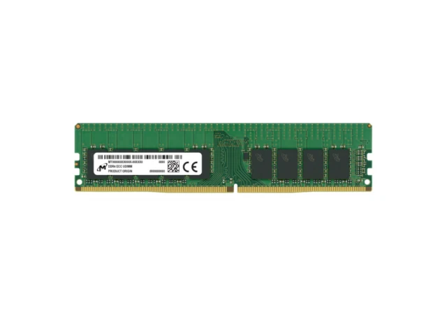 RAM DDR4 ECC UDIMM Micron 8GB 3200MHz MTA9ASF1G72AZ-3G2E2ZI Bulk