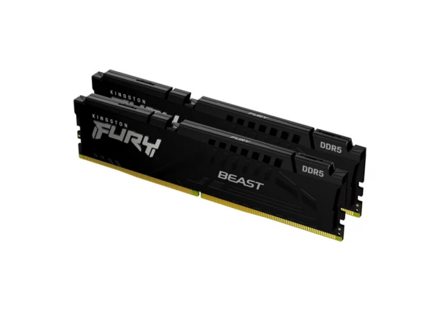 Kngston RAM DDR5 32GB (2x16GB) 5200MHz Kingston FURY Beast Black KF552C40BBK2-32