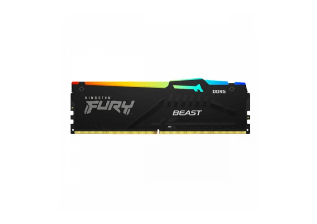 Memorija KINGSTON 8GB/DIMM/DDR5/5200MHz/CL40/FURY Beast RGB XMP