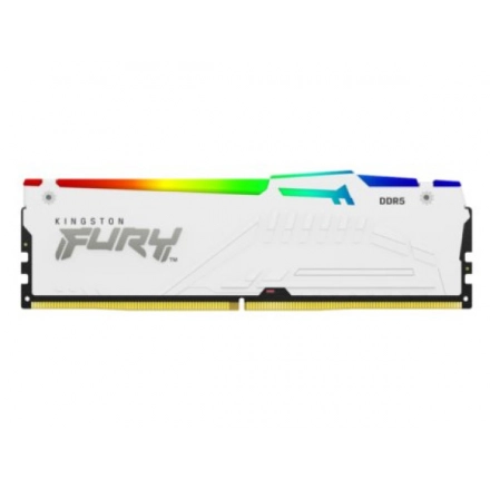 RAM DDR5 Kingston 32GB (2x16) 6000Mhz C30 FURY Beast White RGB KF560C30BWEAK2-32
