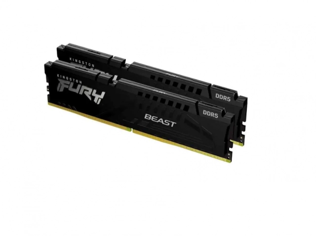 Kngston RAM DDR5 32GB (2x16GB) 5200MHz Kingston FURY Beast Black KF552C40BBK2-32