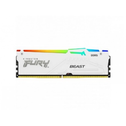 RAM DDR5 Kingston 32GB PC5600 KF556C36BWEA-32 Fury Beast White RGB EXPO