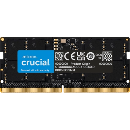 RAM SODIMM DDR5 32GB Crucial 5600MHz CT32G56C46S5