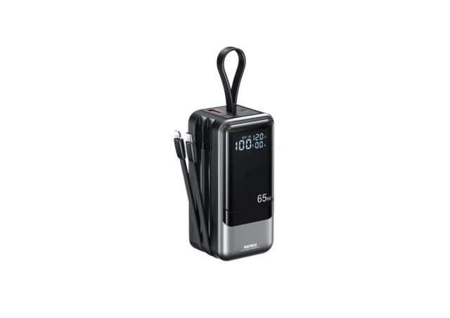 REMAX  RPP-59 Fast Charging Power Bank with 2 Detachable Cables 20000mAh