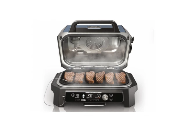 Roštilj NINJA OG901EU Woodfire PRO Connect XL/1700W/plava-crna