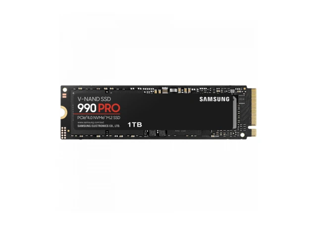 Samsung SSD 1TB M.2 PCIEx4 PCI Gen4.0 990 Pro without Heatsink 600 TBW 5 yrs