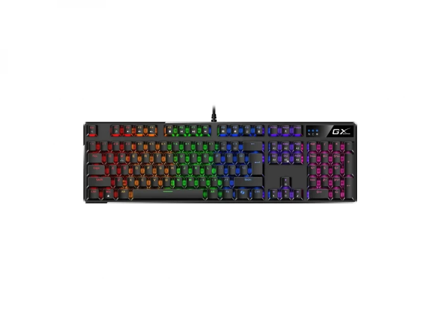 GENIUS Scorpion K12 Gaming RGB USB US mehanička tastatura crna 