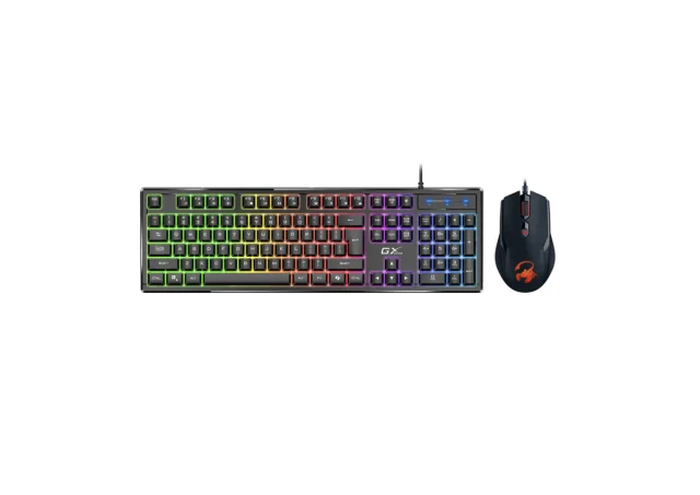 GENIUS Scorpion KM-GX6 Gaming RGB USB US crna tastatura +  miš 