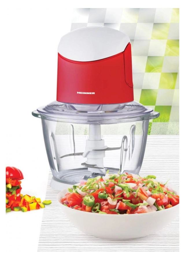 Seckalica HEINNER HMC-K500WHR 500W/staklena posuda,2noža