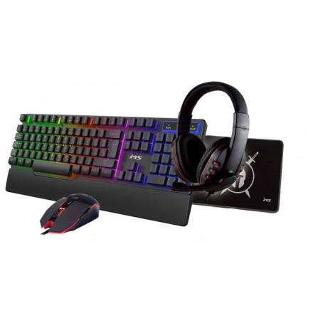 SET MS ELITE C501 4u1, tastatura, miš, slušalice, podloga