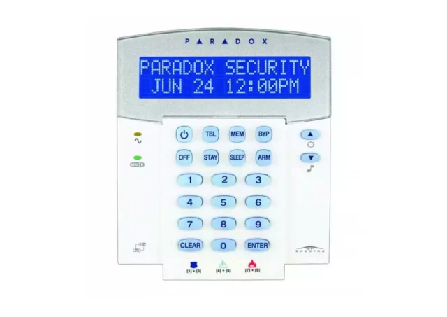Paradox Šifrator LCD sa bežičnim prijemnikom K32LX/868