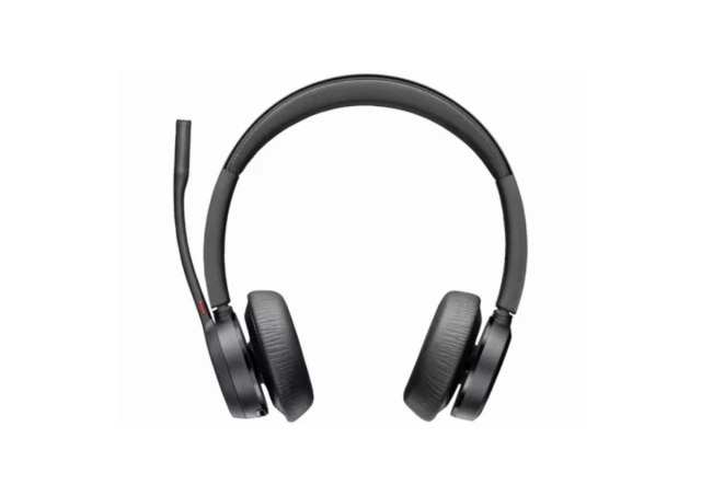 Slušalice HP Poly Voyager 4320 bežične/MS Teams Cert+BT700 dongle+Charging Stand/77Z00AA/crna