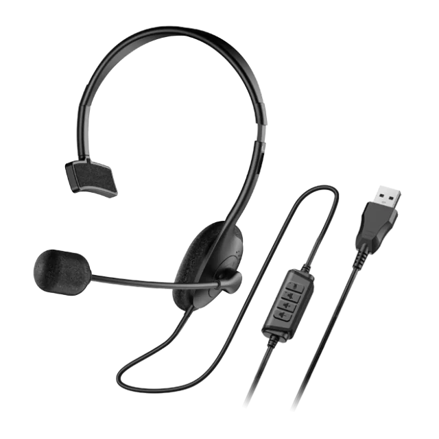 Slušalice sa mikrofonom Genius HS-100U USB crne