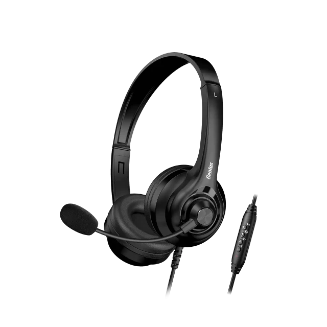 Slušalice sa mikrofonom Genius HS-235U USB-A crne