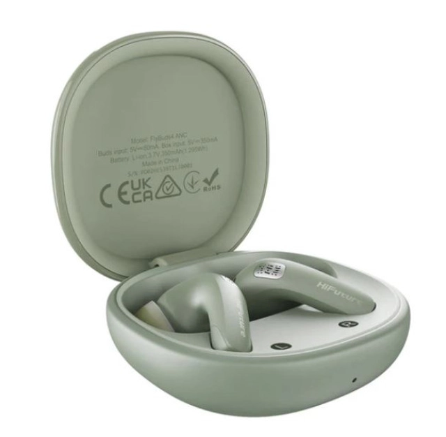 Slušalice sa mikrofonom HiFuture FlyBuds4 ANC zelene