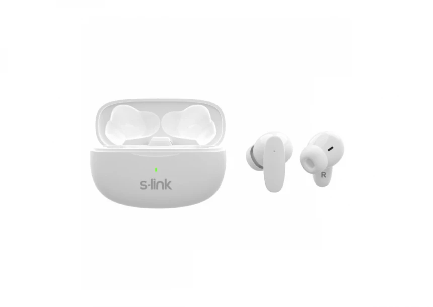 Slušalice sa mikrofonom S-Link SL-TWS08 TWS Bluetooth bele