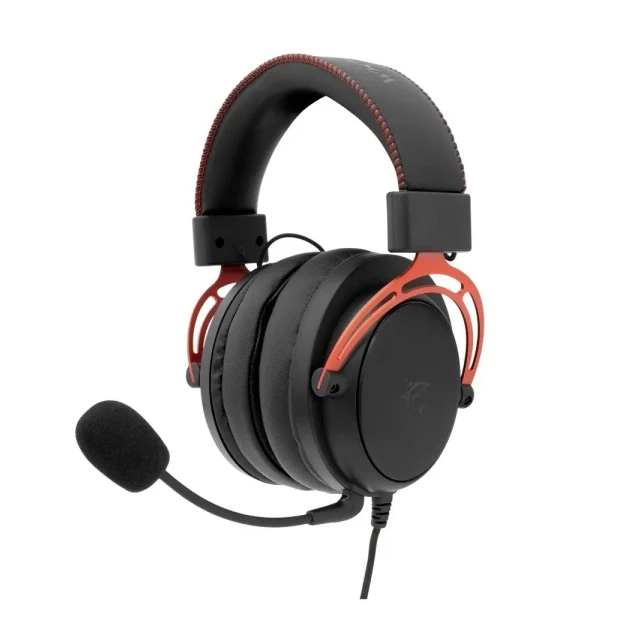 Slušalice sa mikrofonom White Shark GORILLA 53mm/Multiplatform/Crno crvena