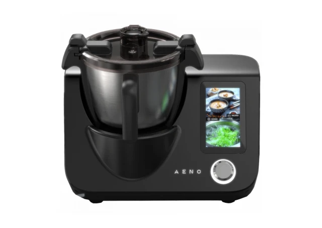 AENO Smart Cooking Robot CR1S: bowl 3.5 L, 8 automatic program, 12 speeds, 1000 W (Heating Power), 600 W (Motor Power), Temperature range: 37-130°C, Built-in Kitchen Scale