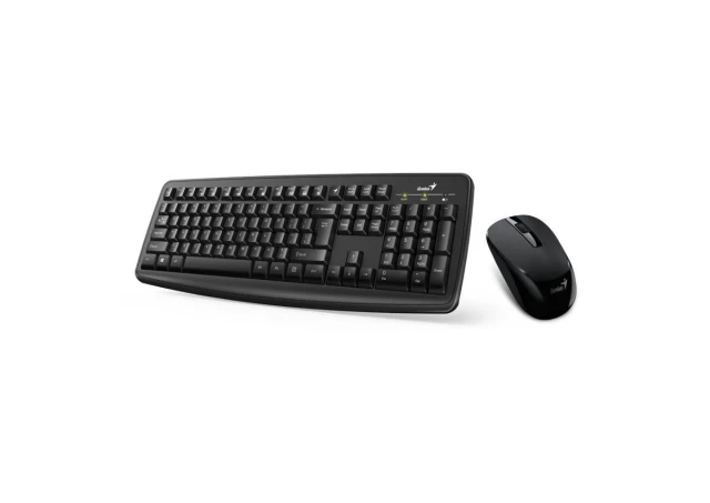GENIUS Smart KM-8100 Wireless USB US crna tastatura + miš 