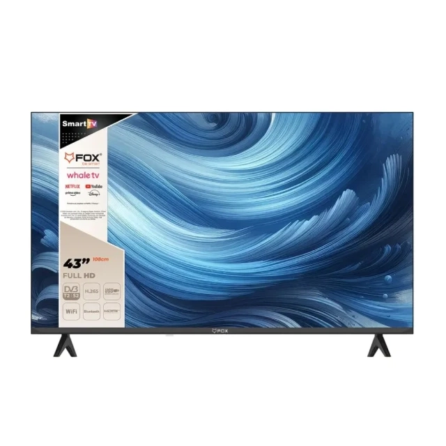 SMART LED TV 43 FOX 43WHA470E 1920x1080/FHD/DVB-T2/WhaleOS