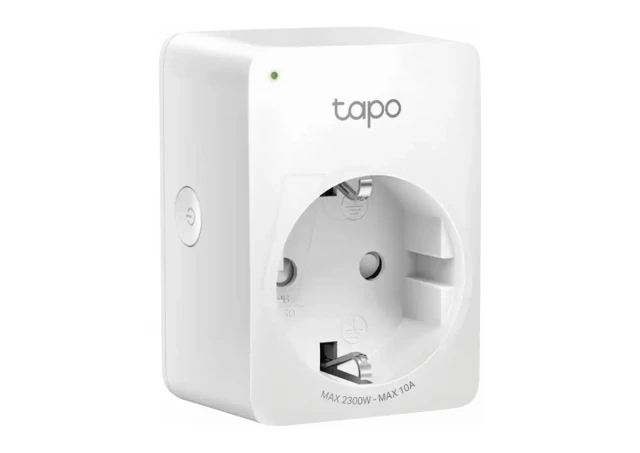 TP - Link Pametna utičnica TP-LINK TAPO P100(1-PACK) Wi-Fi/2,4Ghz/Max Load 10 A/bela