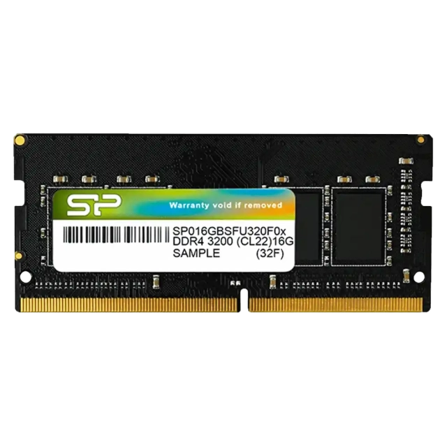 SODIM memorija DDR4 Silicon Power 16GB 3200MhZ SP016GBSFU320X02