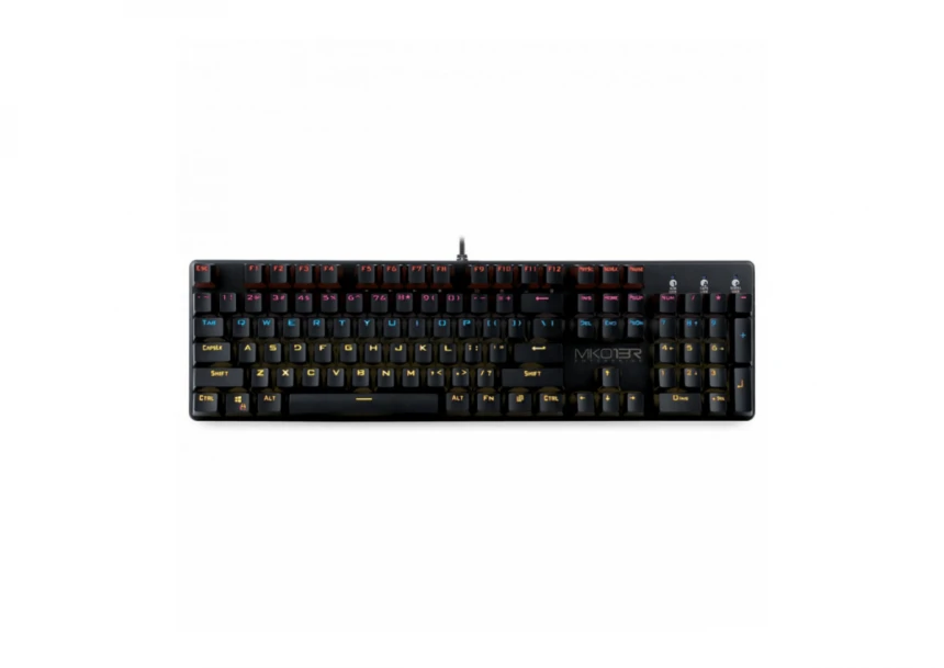 Sonicgear Tastaura, USB, RGB Multi kolor Led - MKO 13R RGB ENTERPRISE Black
