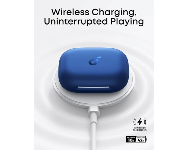 ANKER Soundcore AeroFit 2 BT bubice sa mikrofonom plave 