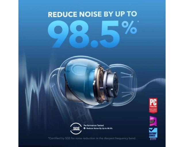 ANKER Soundcore Liberty 4 NC TWS ANC BT bubice sa mikrofonom crne 