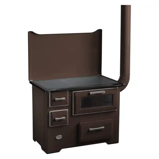 Šporet na čvrsto gorivo MBS SD 9 EM RS desni braon