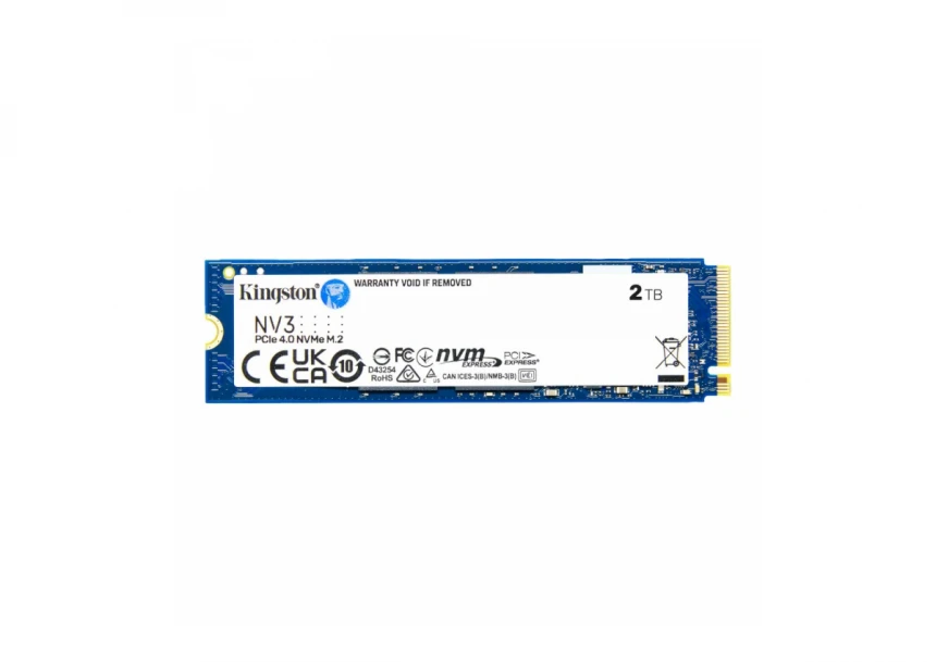 SSD Kingston 2TB M.2 NVMe PCIe 4.0 SNV3S/2000G NV3 Series
