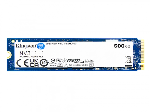 SSD KINGSTON 500GB/interni/M.2/NVMe/crna