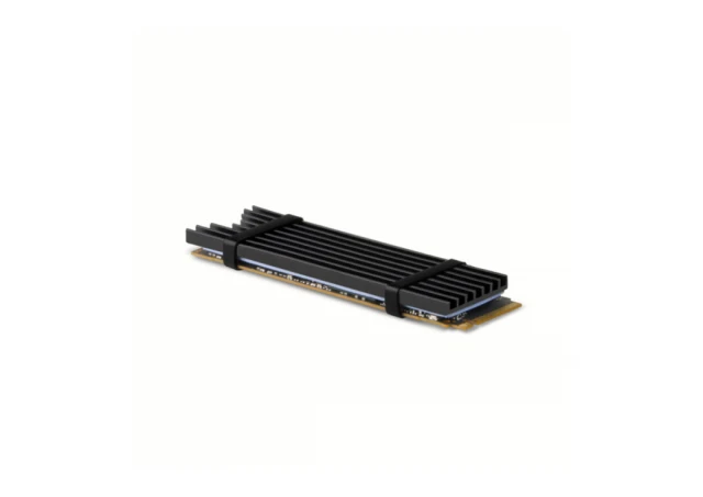 SSD M.2 Hladnjak AXAGON CLR-M2L6 passiv M.2-SSD-2280 6 mm, Crni