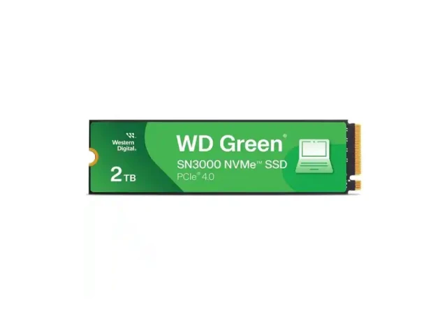 Western Digital SSD M.2 NVMe 2TB WD Green 5000MBs/4200MBS SN3000 Bulk