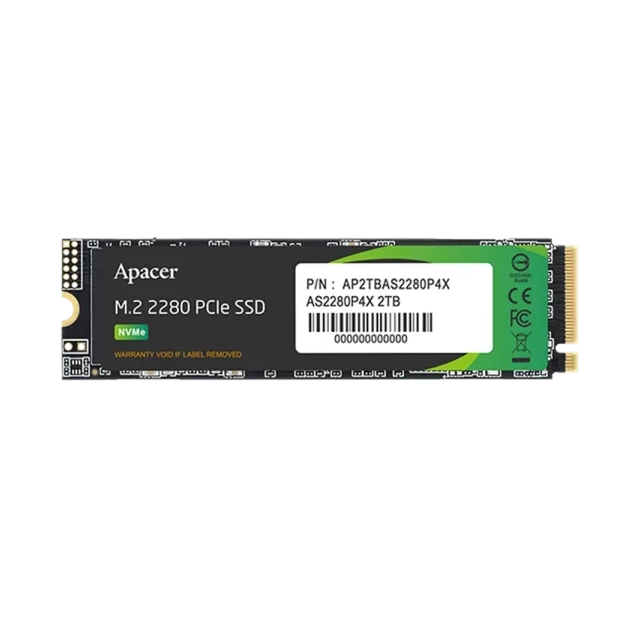 SSD M.2 NVME 512GB Apacer AS2280P4X 2100MBs/1700MBs