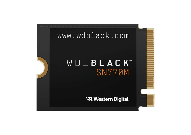 Western Digital SSD WD Black SN770M 2TB M.2 2230 PCIe Gen4 x4 NVMe, Read/Write: 5150/4850 MBps, IOPS 650K/800K, TBW: 1200