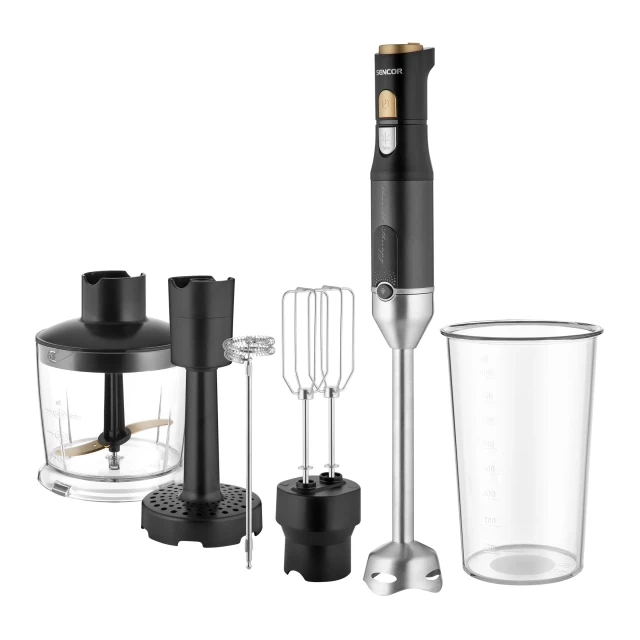 Štapni mikser Sencor SHB 6442BK/snaga 1200W