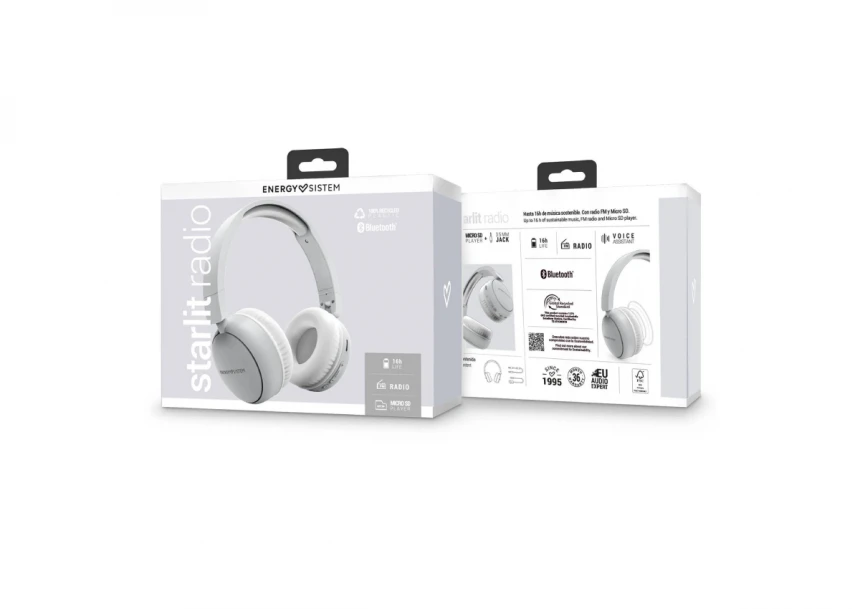 ENERGY SISTEM Starlit Radio Stone Wireless slušalice crne (M45768) 
