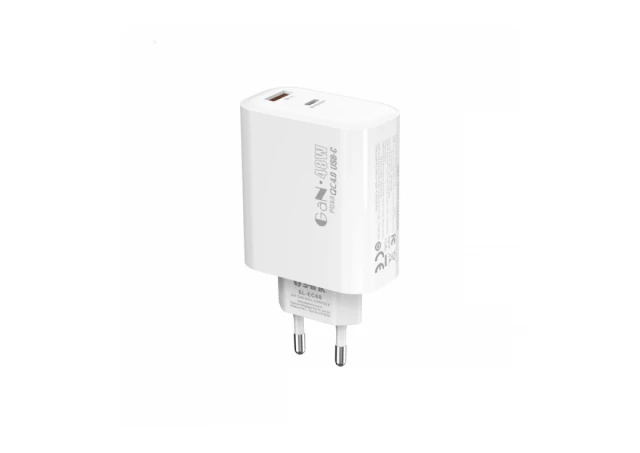Strujni adapter S-link SL-EC68 45W PD30W/QC 18W USB-A/USB-C Brzo punjenje