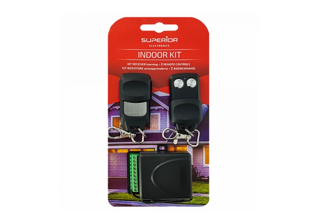Superior Set za daljinsko upravljanje, 2 kanala, 2 RC-a,  433 MHz - KIT INDOOR 433