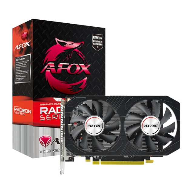 SVGA AFOX Radeon RX550 4GB, AFRX550-4096D5H4-V2