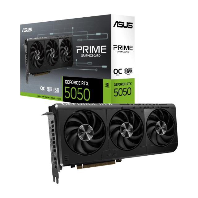 SVGA ASUS RTX 5050 PRIME 8GB GDDR6, PRIME-RTX5050-O8G