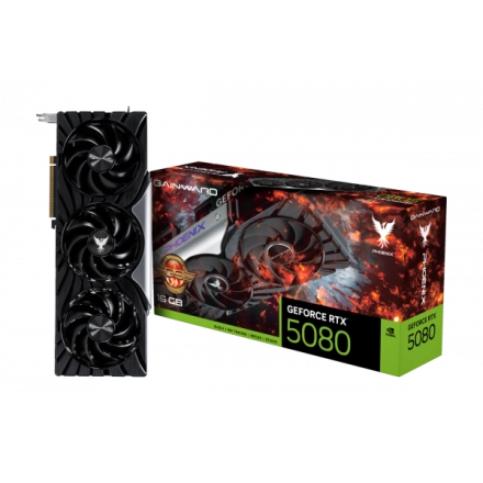 SVGA Gainward RTX 5080 Phoenix GS 16GB GDDR7 256bit, NE75080S19T2-GB2031X