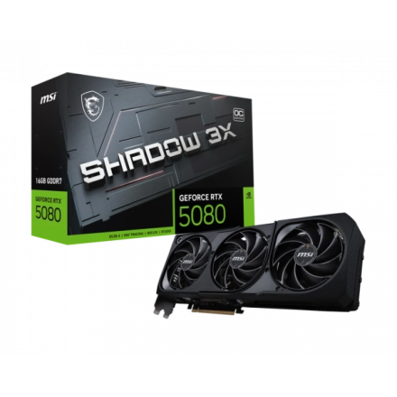 SVGA MSI RTX5080 Shadow 3X OC 16GB GDDR7, V531-003R