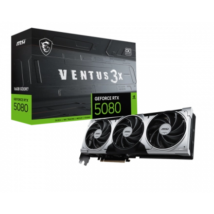 SVGA MSI RTX5080 Ventus 3X Plus OC 16GB GDDR7